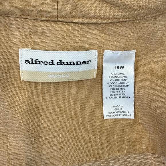 Alfred Dunner Light Brown Jacket - Picture 3 of 4